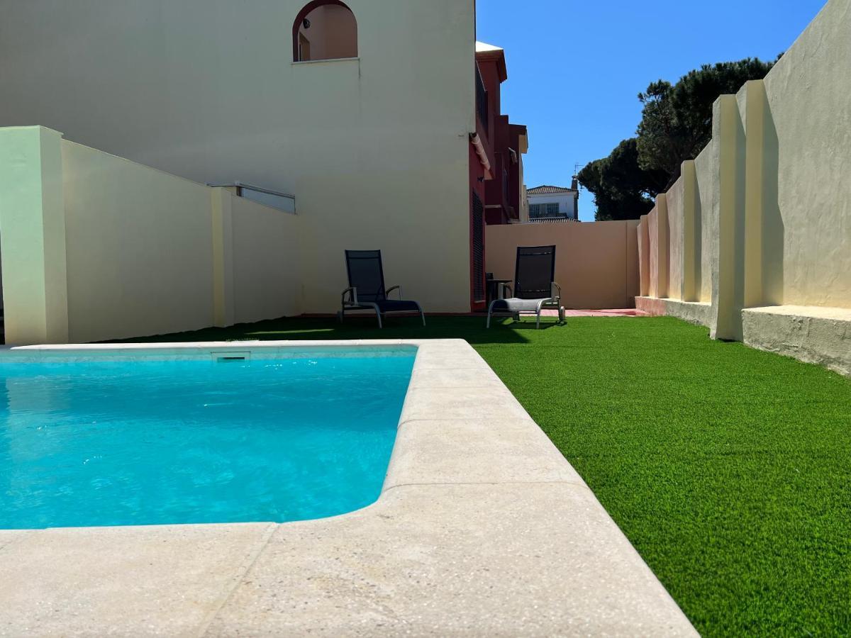 Casa Piscina Playa Barrosa Delfin 7 Chiclana de la Frontera Exterior foto