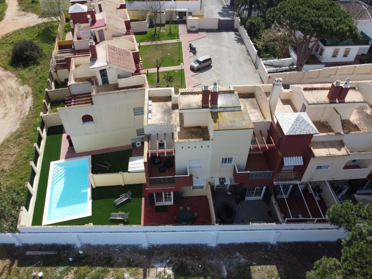 Casa Piscina Playa Barrosa Delfin 7 Chiclana de la Frontera Exterior foto
